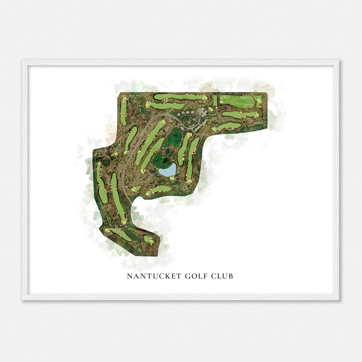 Print of Nantucket Golf Club Classic Map