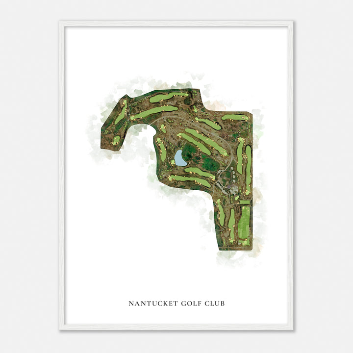 Print of Nantucket Golf Club Classic Map