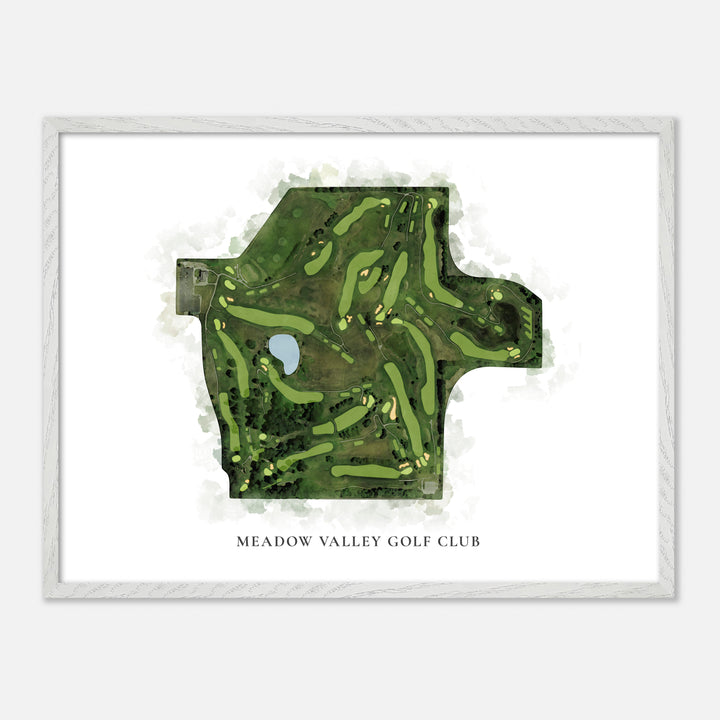 Print of Meadow Valley Golf Club Classic Map