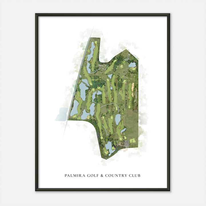 Print of Palmira Golf &amp; Country Club Classic Map