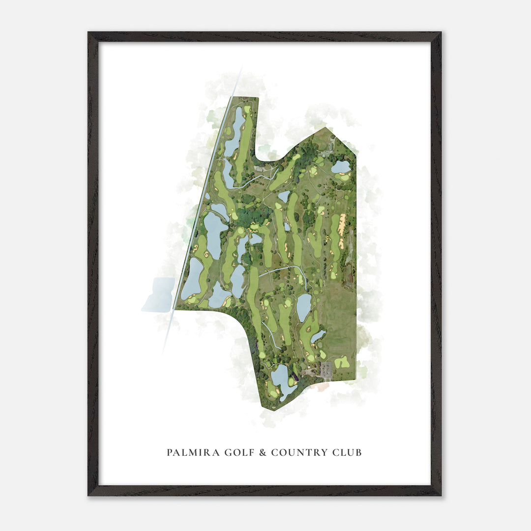 Print of Palmira Golf &amp; Country Club Classic Map