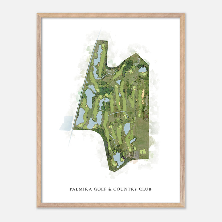 Print of Palmira Golf &amp; Country Club Classic Map