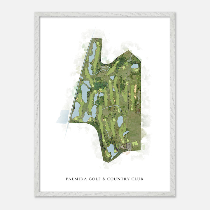 Print of Palmira Golf &amp; Country Club Classic Map