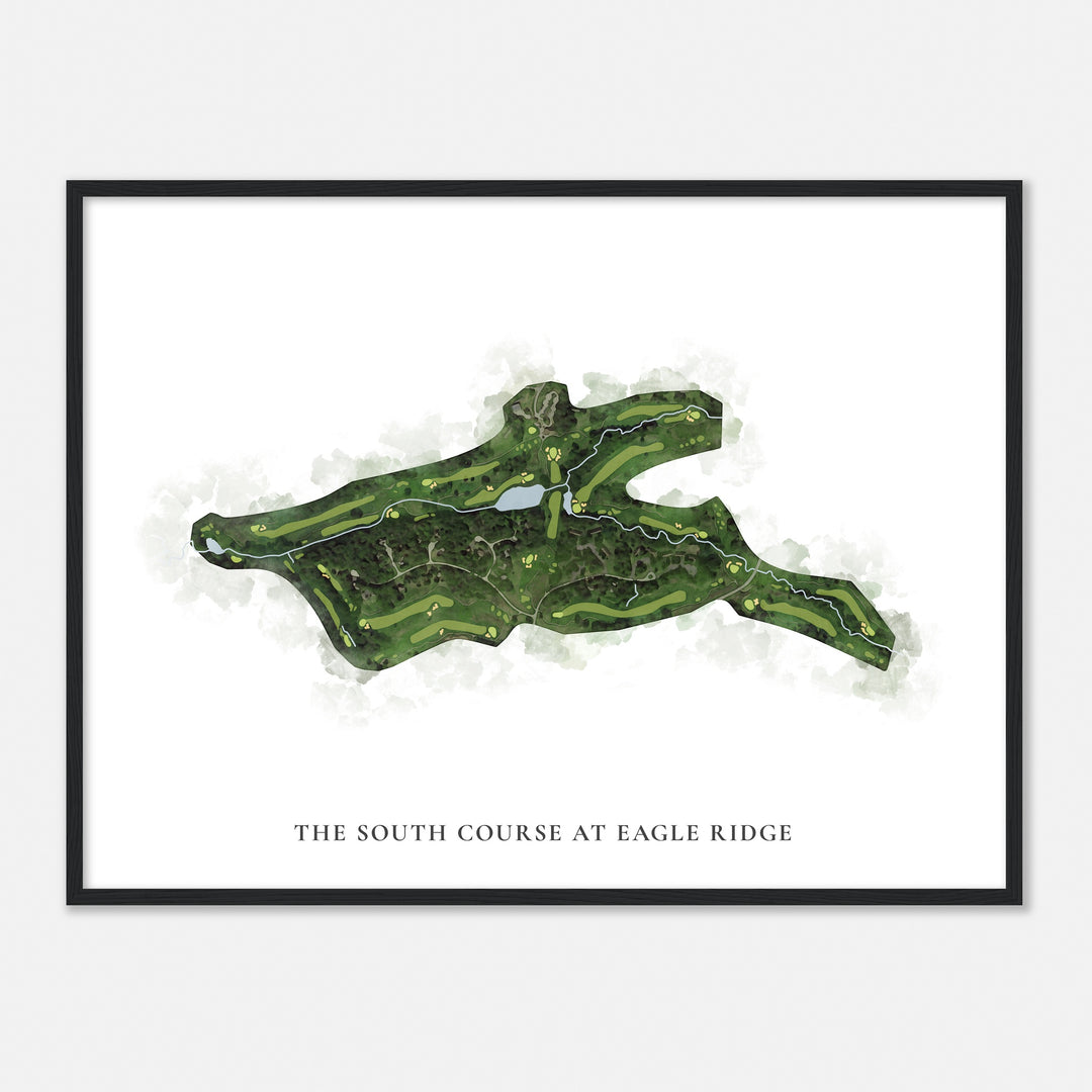 Print of The South Course At Eagle Ridge Classic Map