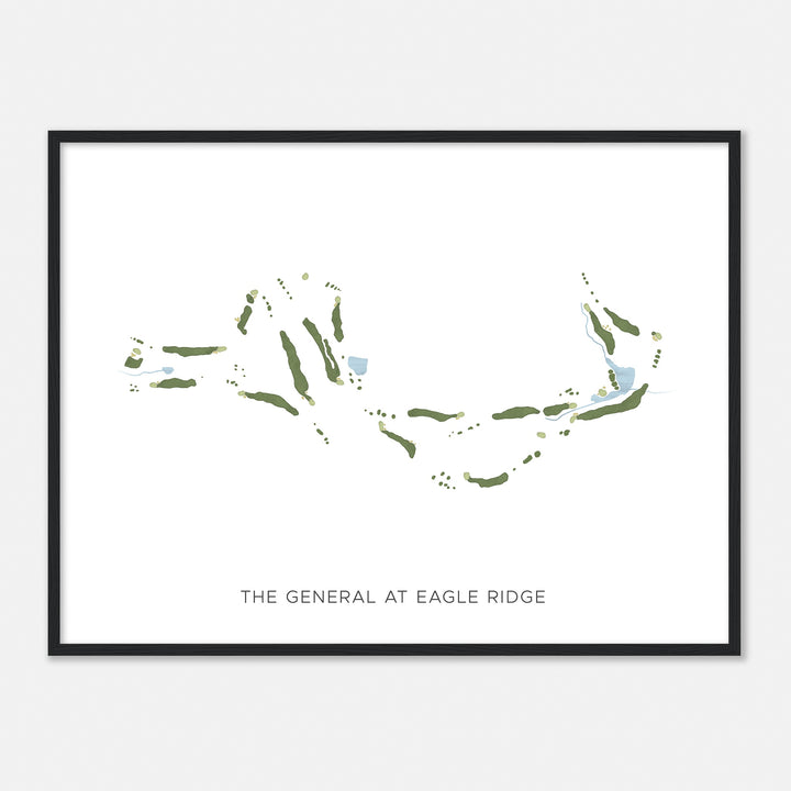 Print of The General At Eagle Ridge Modern Map