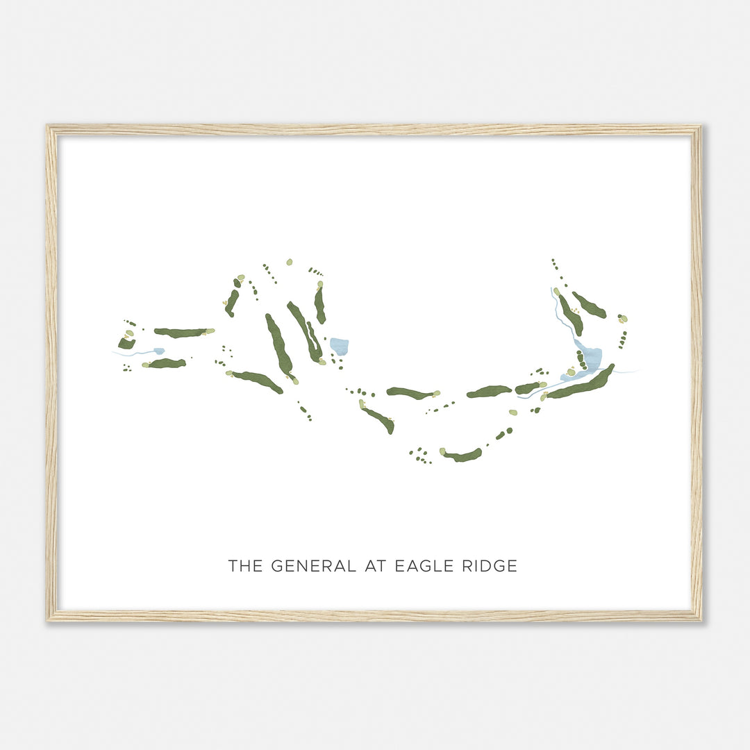 Print of The General At Eagle Ridge Modern Map