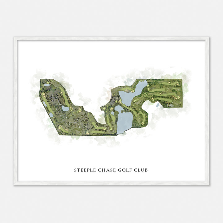 Print of Steeple Chase Golf Club Classic Map