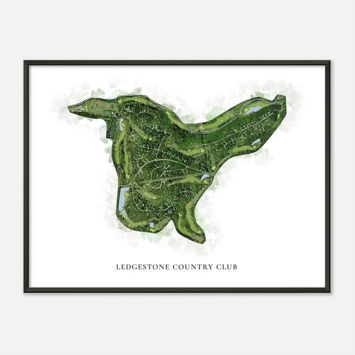 Print of Ledgestone Country Club Classic Map