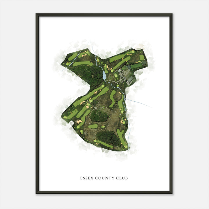 Print of Essex County Club Classic Map