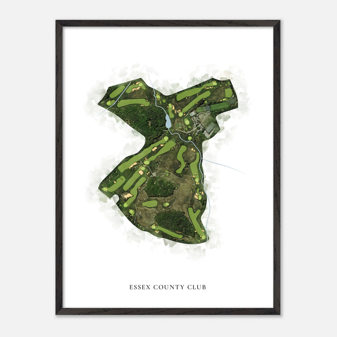 Print of Essex County Club Classic Map