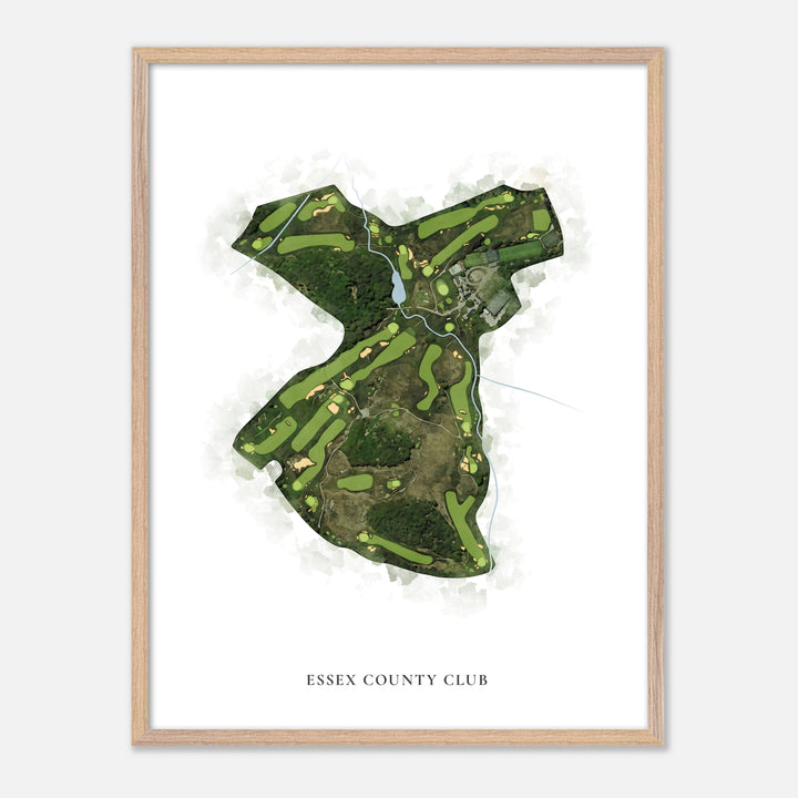 Print of Essex County Club Classic Map