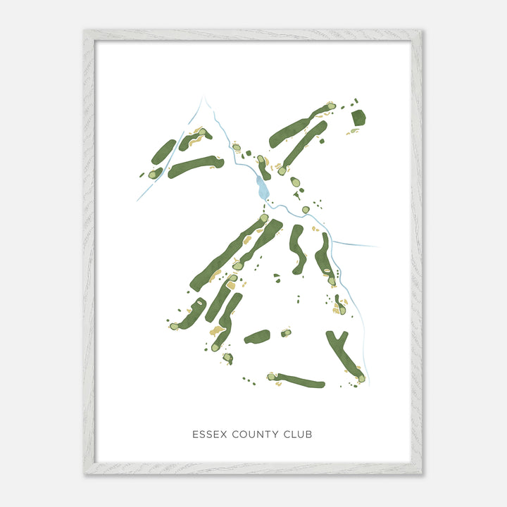 Print of Essex County Club Modern Map