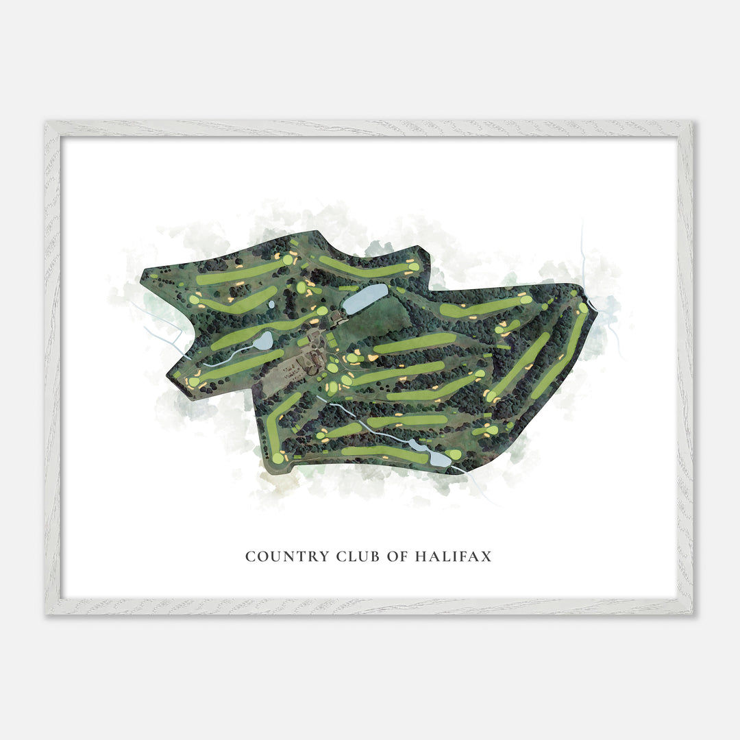 Print of Country Club Of Halifax Classic Map