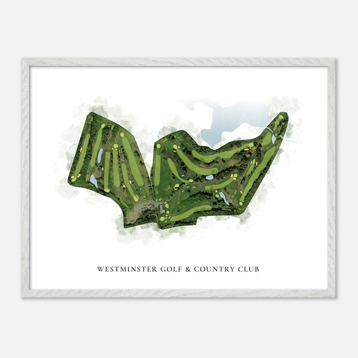 Print of Westminster Golf & Country Club Classic Map