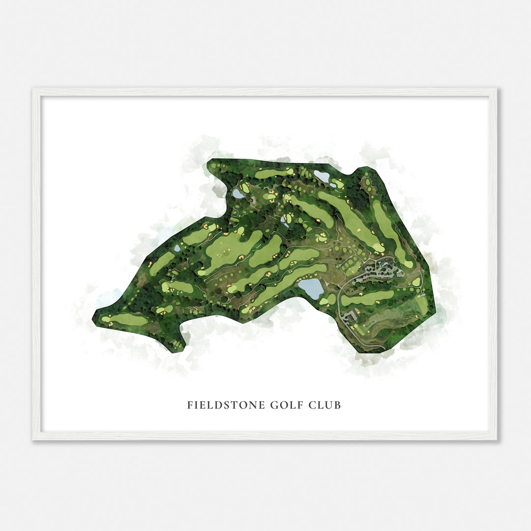 Print of Fieldstone Golf Club Classic Map