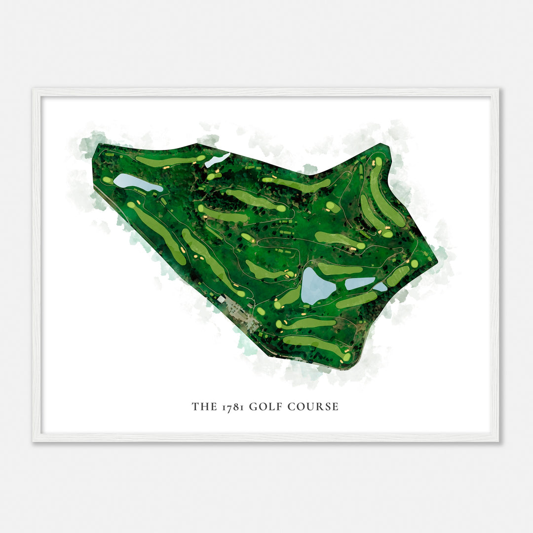 Print of The 1781 Golf Course Classic Map