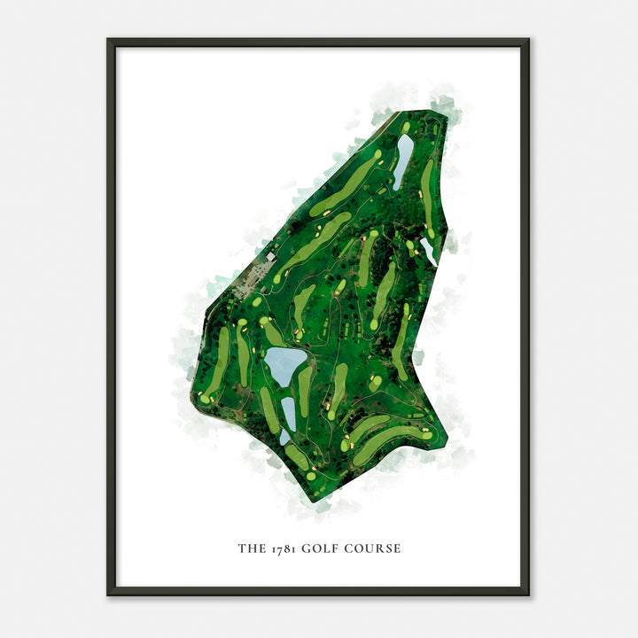 Print of The 1781 Golf Course Classic Map