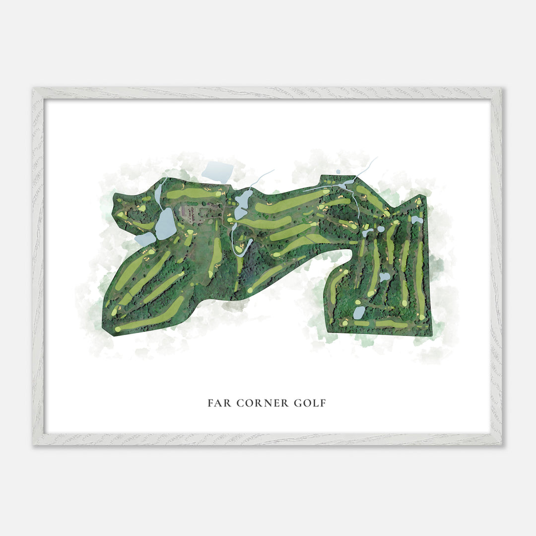 Print of Far Corner Golf Classic Map