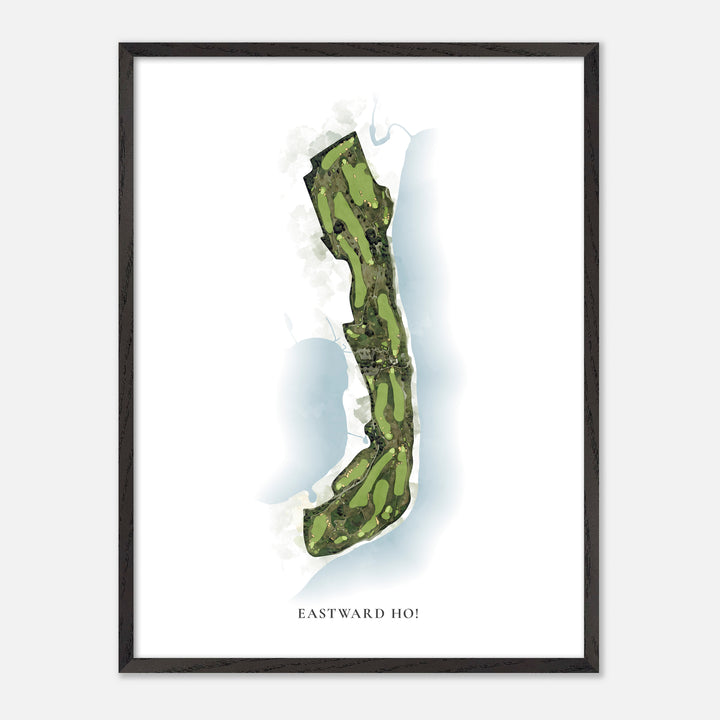 Print of Eastward Ho! Classic Map