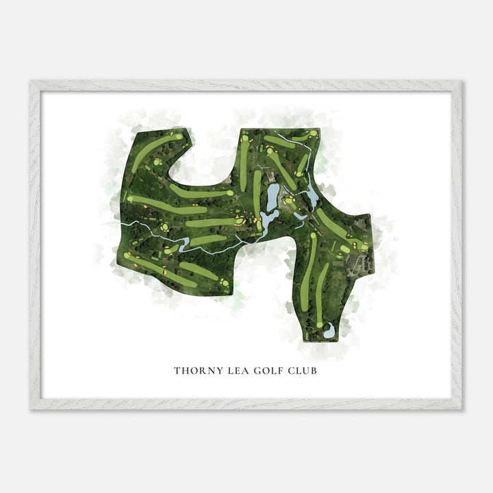 Print of Thorny Lea Golf Club Classic Map