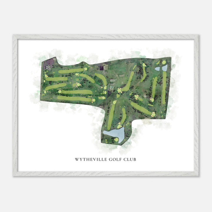 Print of Wytheville Golf Club Classic Map