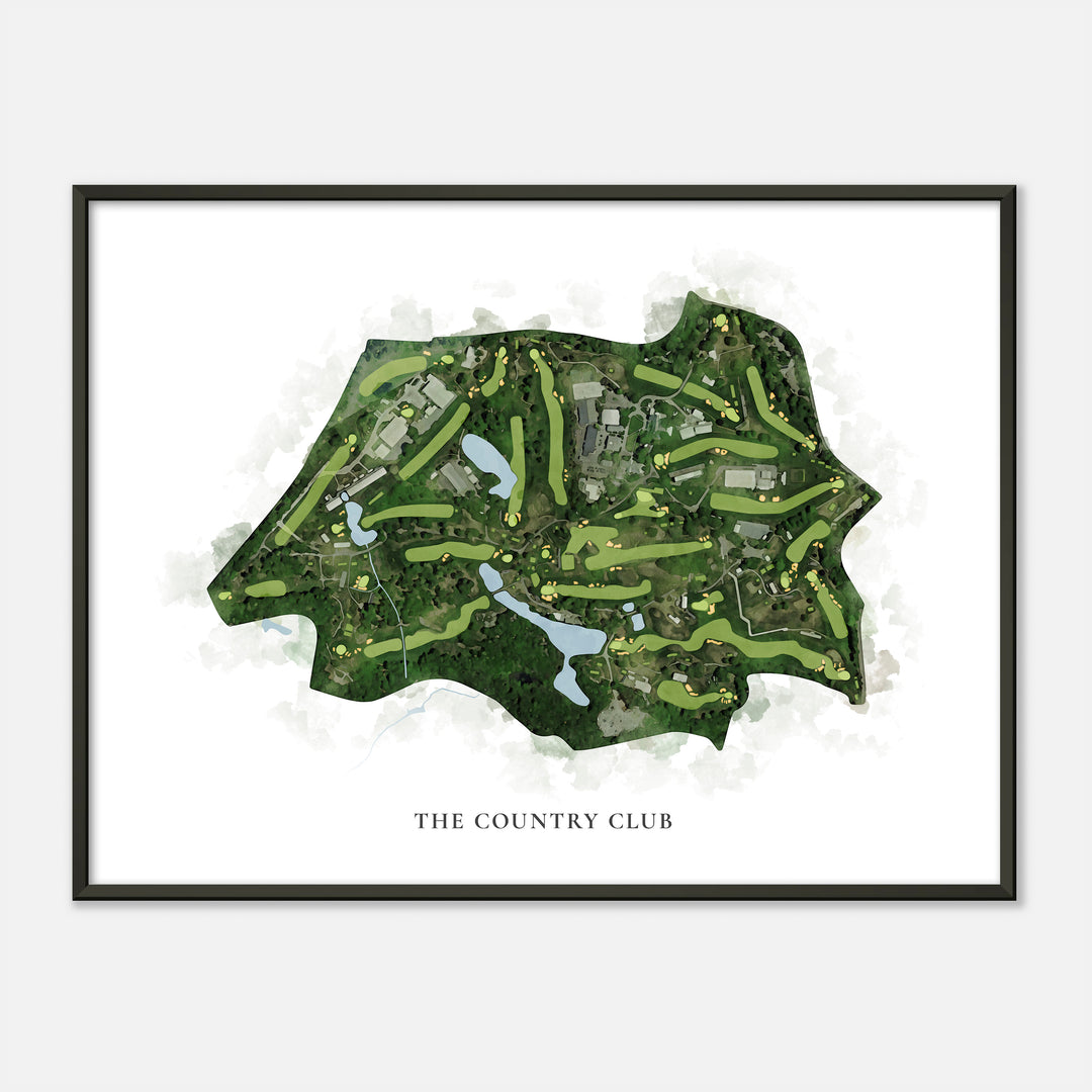 Print of The Country Club Classic Map