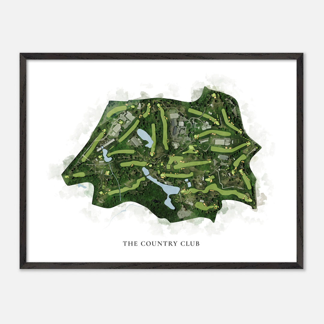 Print of The Country Club Classic Map