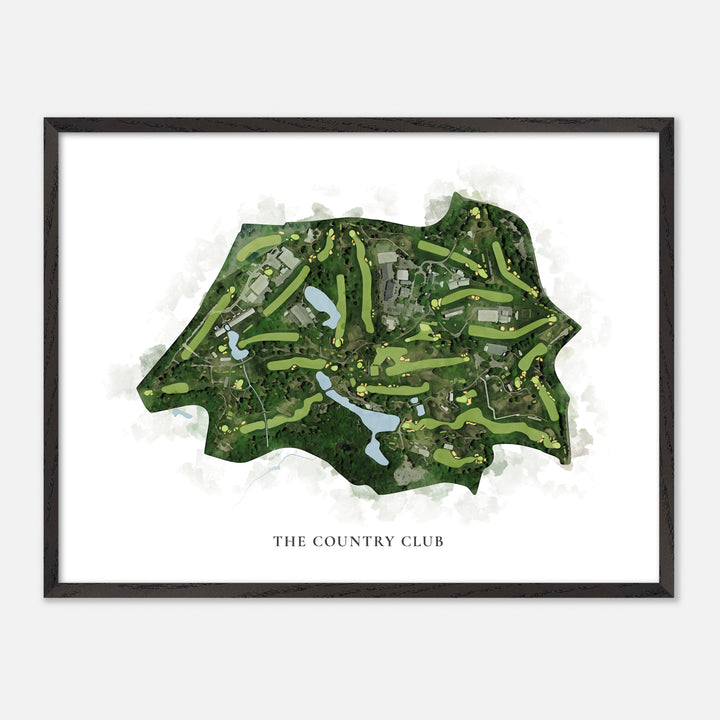 Print of The Country Club Classic Map