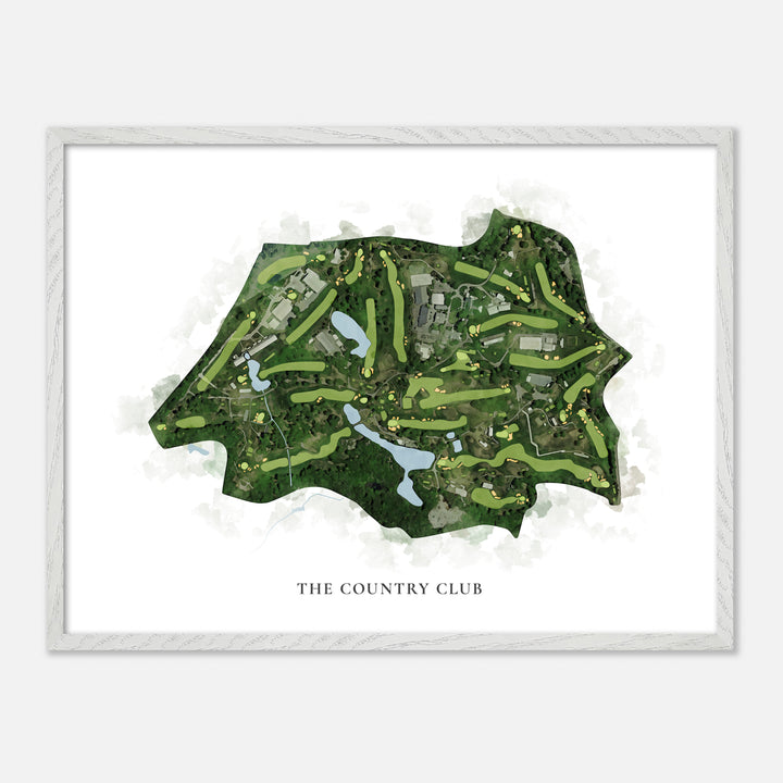 Print of The Country Club Classic Map