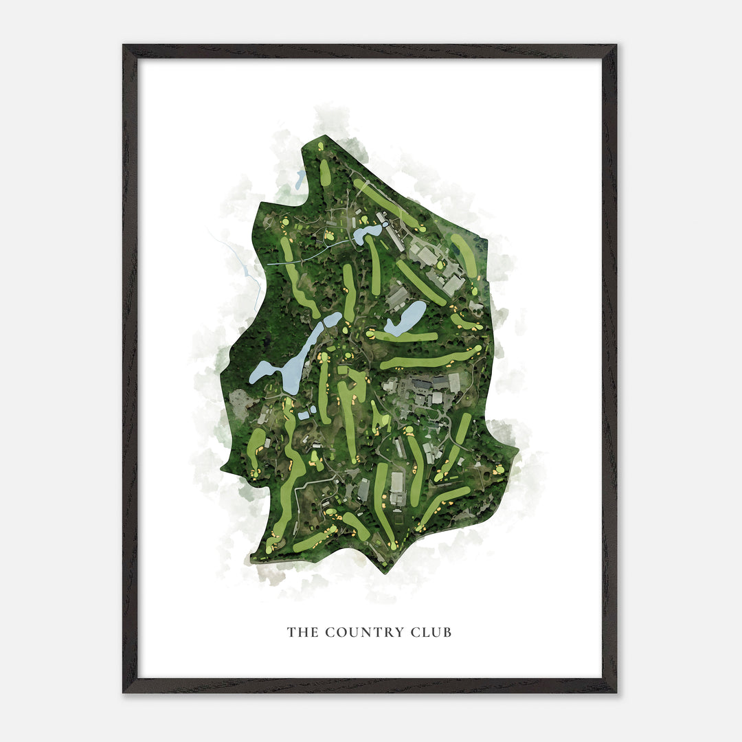 Print of The Country Club Classic Map