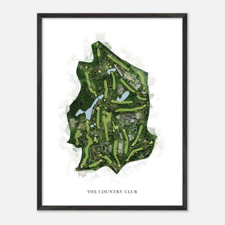 Print of The Country Club Classic Map
