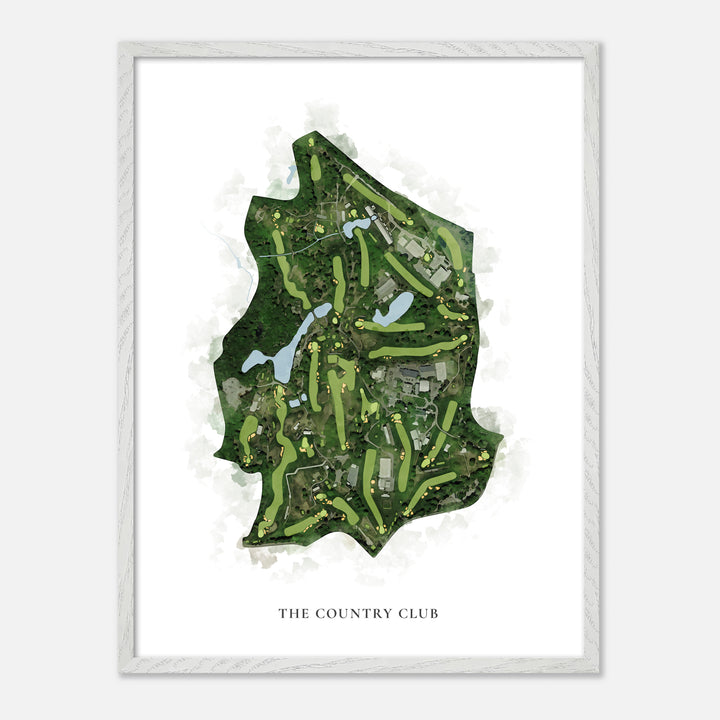 Print of The Country Club Classic Map