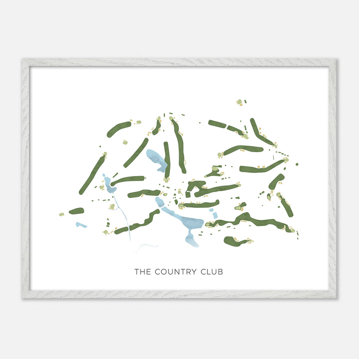 Print of The Country Club Modern Map