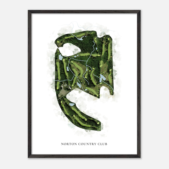 Print of Norton Country Club Classic Map