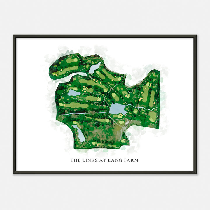 Print of The Links At Lang Farm Classic Map