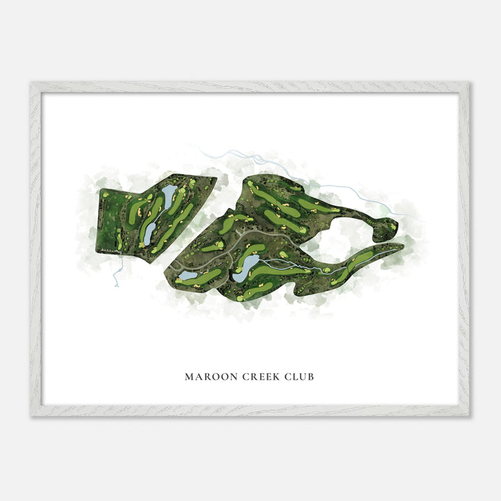 Print of Maroon Creek Club Classic Map