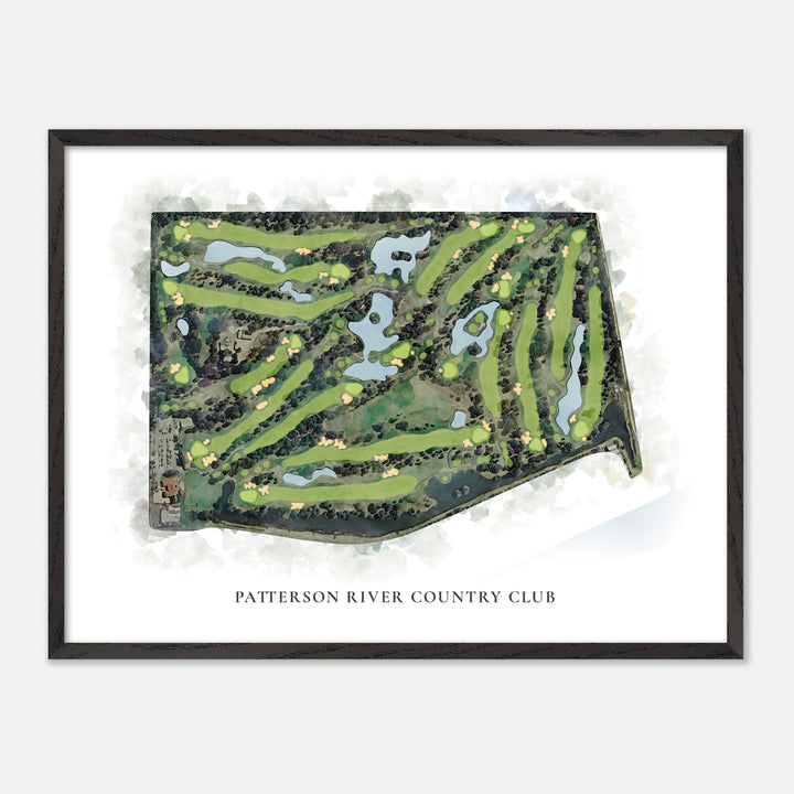 Print of Patterson River Country Club Classic Map