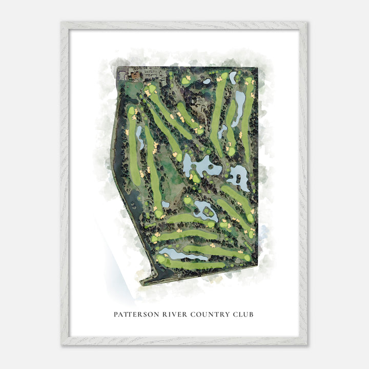 Print of Patterson River Country Club Classic Map