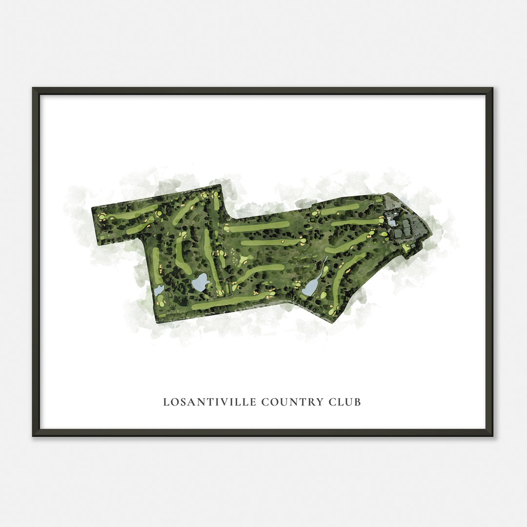 Print of Losantiville Country Club Classic Map