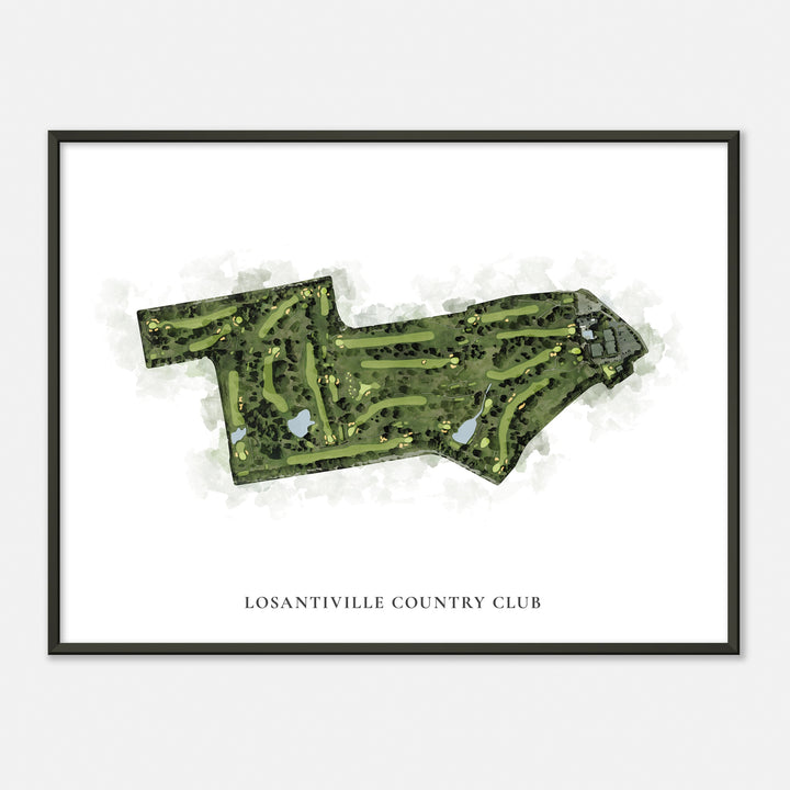 Print of Losantiville Country Club Classic Map