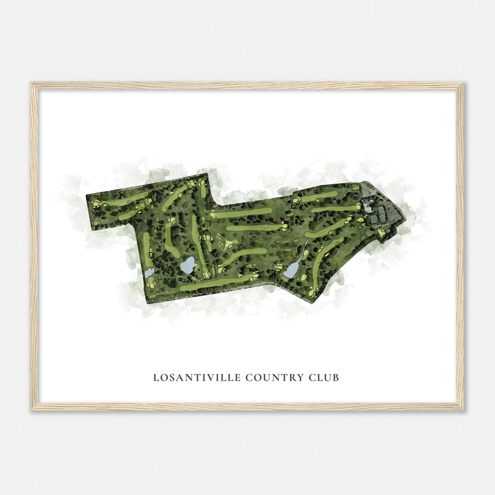 Print of Losantiville Country Club Classic Map