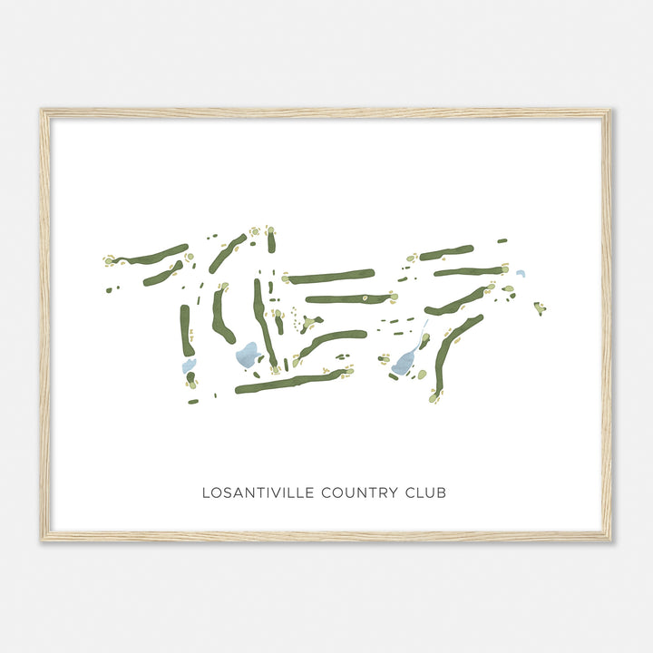 Print of Losantiville Country Club Modern Map