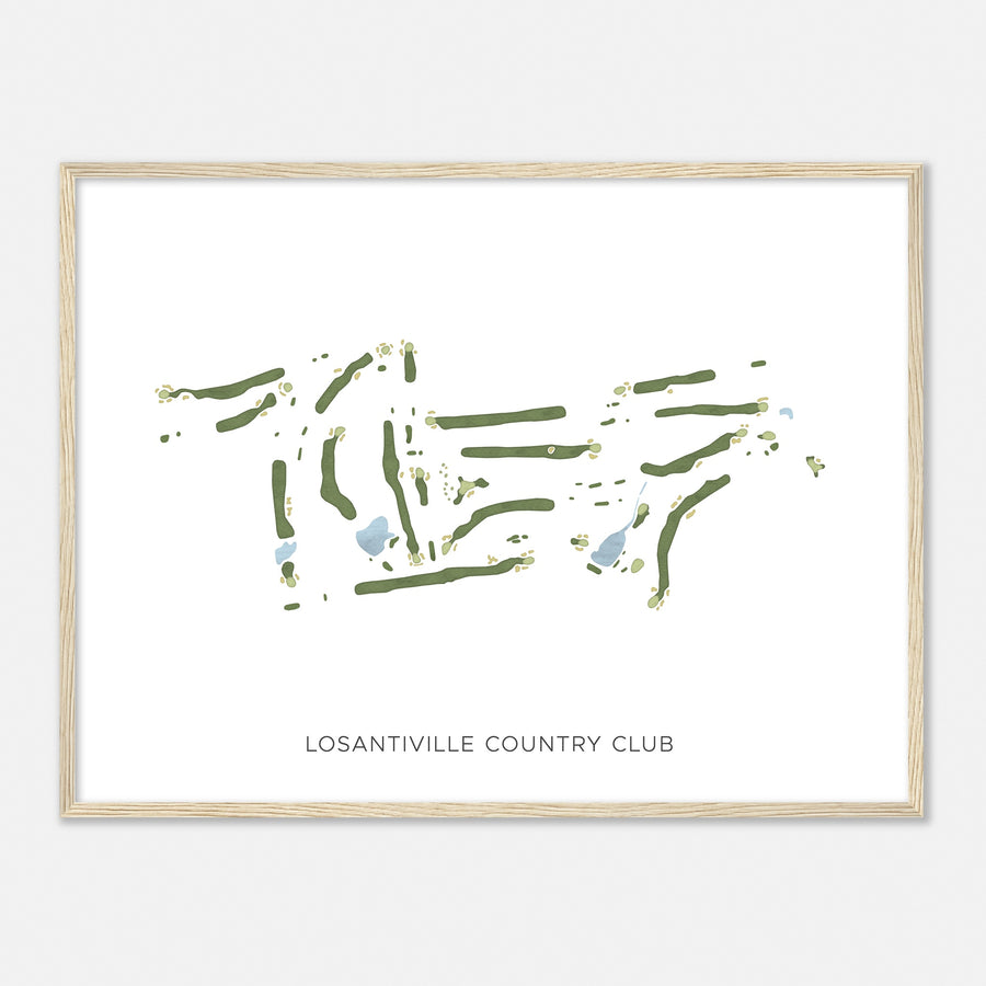 Print of Losantiville Country Club Modern Map