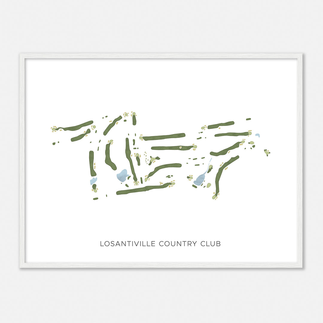 Print of Losantiville Country Club Modern Map
