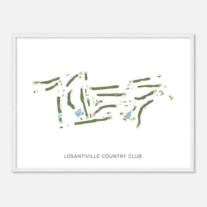 Print of Losantiville Country Club Modern Map