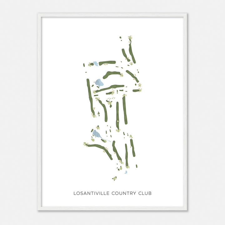 Print of Losantiville Country Club Modern Map