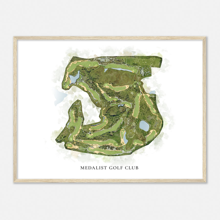 Print of Medalist Golf Club Classic Map