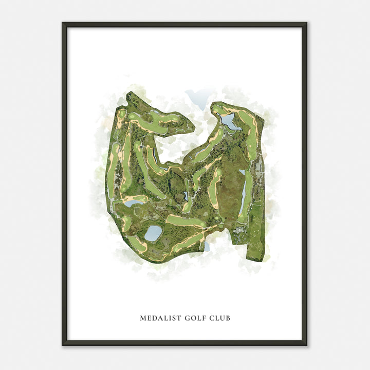 Print of Medalist Golf Club Classic Map