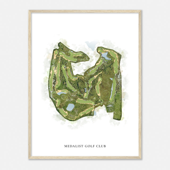 Print of Medalist Golf Club Classic Map