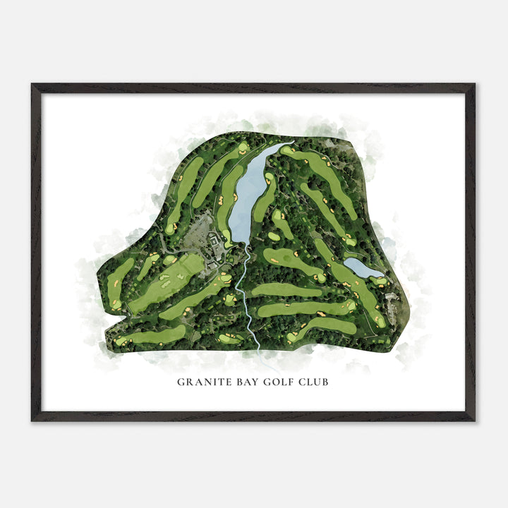 Print of Granite Bay Golf Club Classic Map